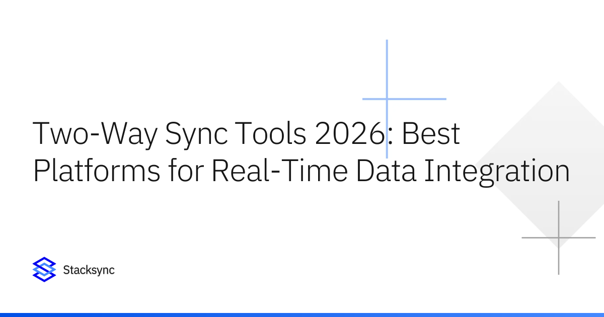 Best Two-Way Sync Tools 2026: Real-Time Sync | Stacksync