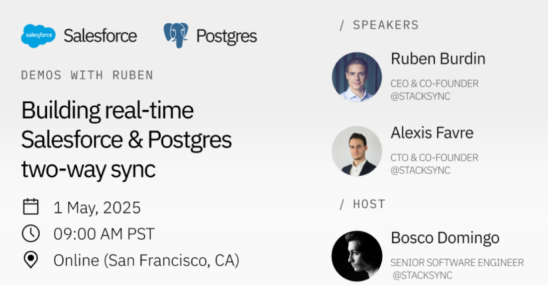Beyond Heroku Connect: Salesforce-Postgres sync at a fraction of the cost