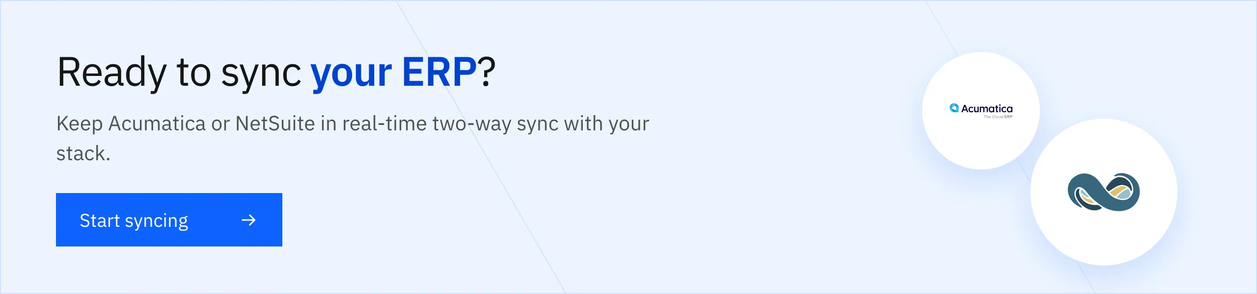 Start syncing with Stacksync — Acumatica vs NetSuite: ERP Comparison (2026)