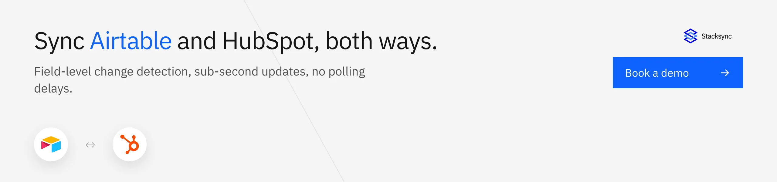 Sync Airtable and HubSpot, both ways