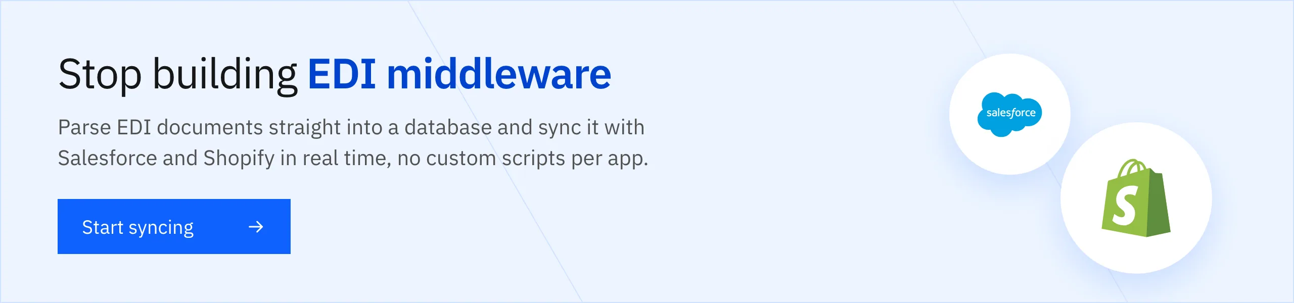 Talk to Stacksync about moving your EDI trading partners