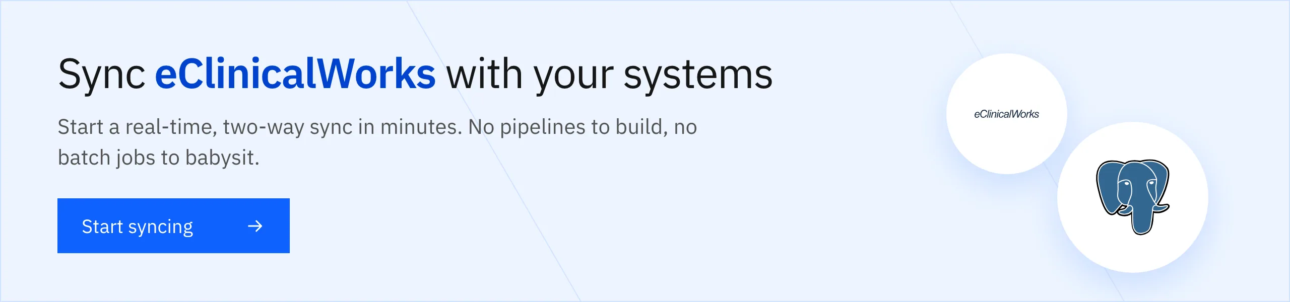 Start syncing with Stacksync — eClinicalWorks Pricing and Cost: What to Budget