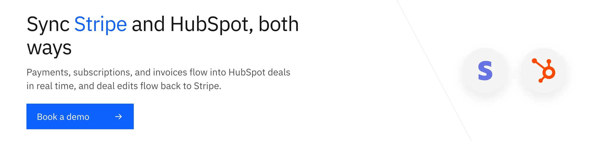 Book a Stacksync demo: sync Stripe payments, subscriptions, and invoices into HubSpot deals in real time, both ways