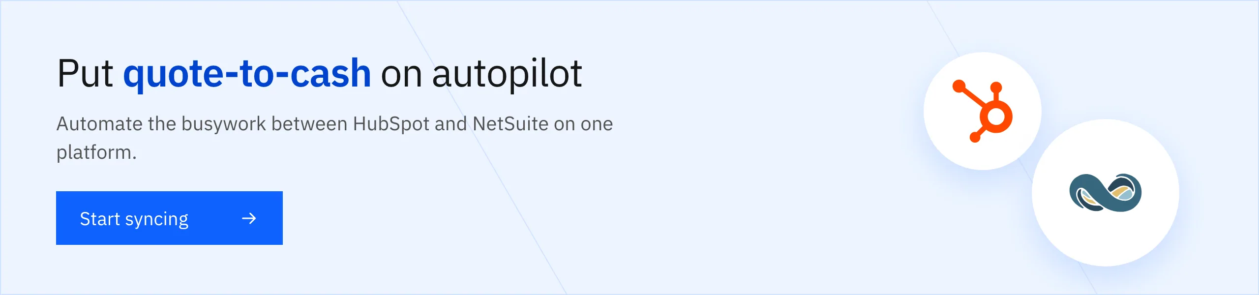Start automating HubSpot and NetSuite quote-to-cash with Stacksync