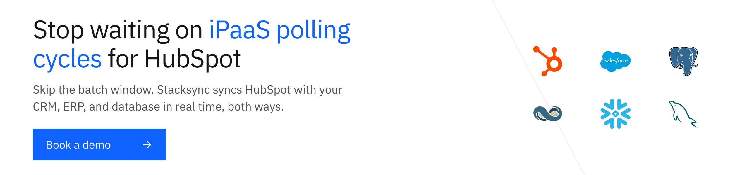 Stop waiting on iPaaS polling cycles for HubSpot
