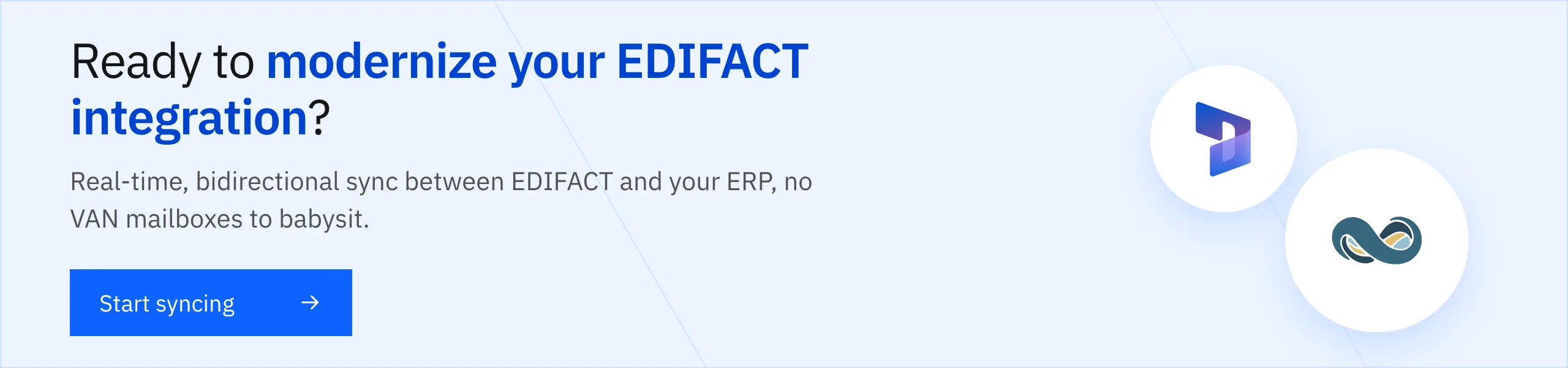 Start syncing EDIFACT with Stacksync