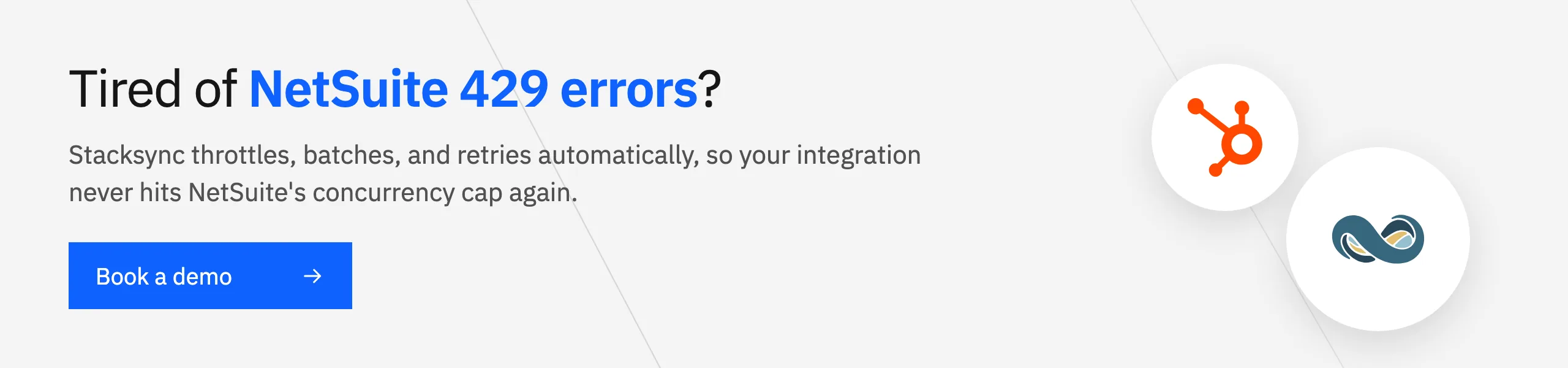 Stop NetSuite API rate limit errors with Stacksync