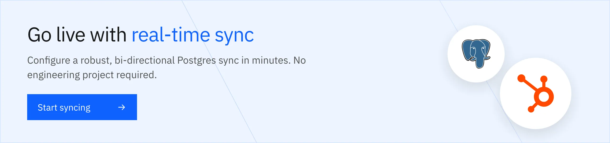 Start syncing Postgres with Stacksync today
