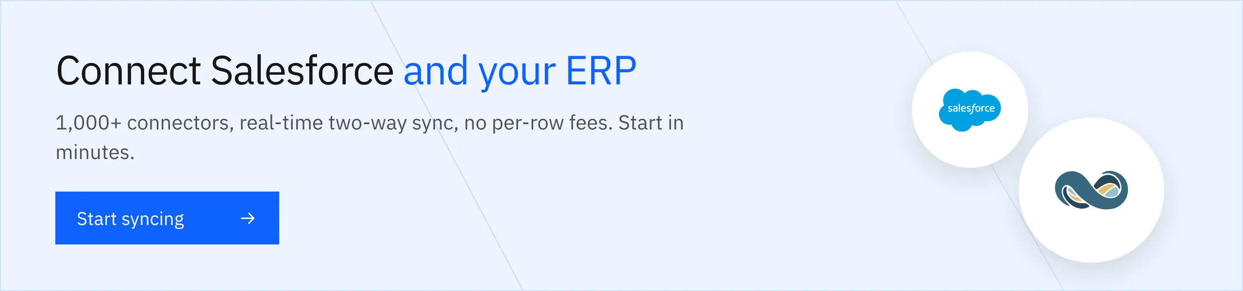 Start syncing Salesforce and your ERP with Stacksync